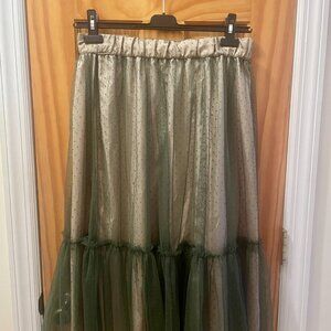 Time and Tru Tulle Polka Dot Skirt